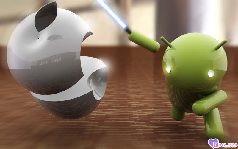 Андроид против Айфон