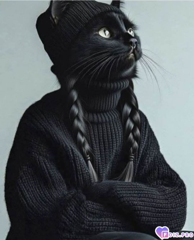 Черная кошка