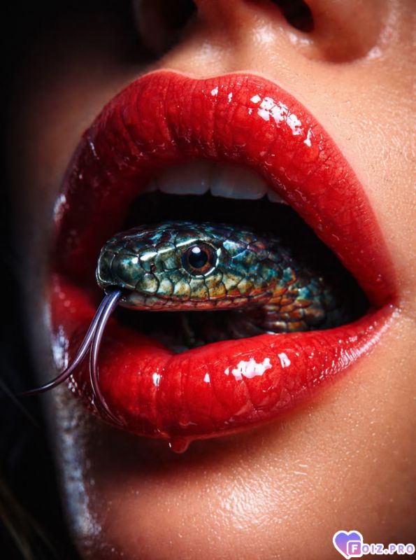 просто губы