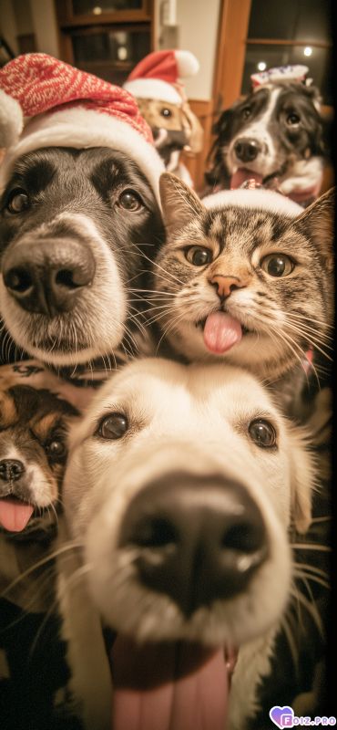 Селфи на новый год 