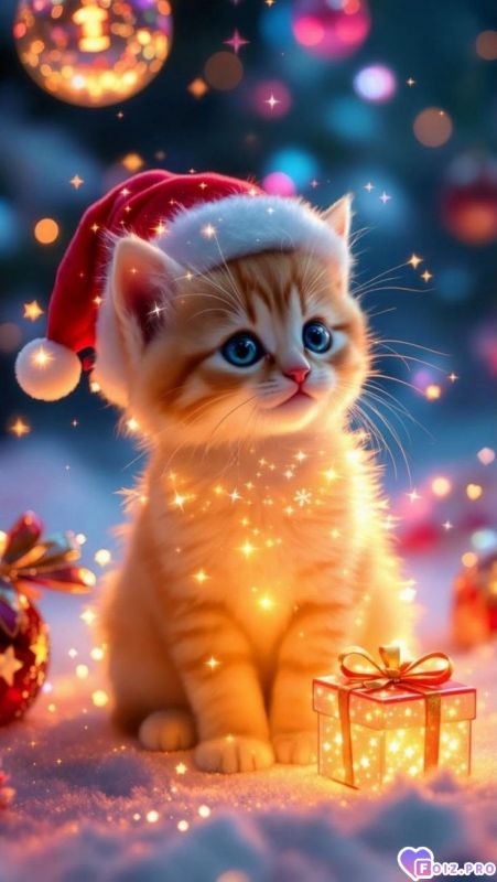 Новогодний котик