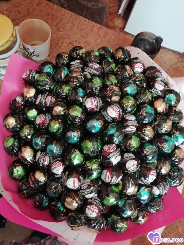 Букет из конфет