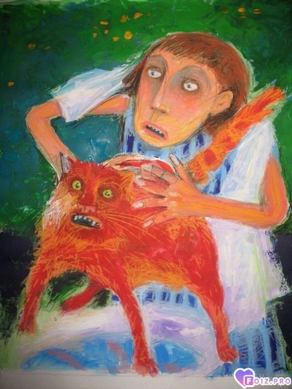 купание красного кота