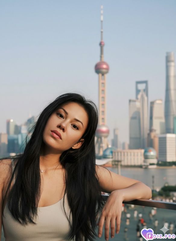 шанхай телебашня