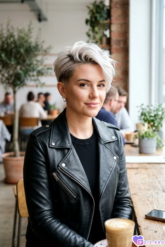 Tapered-pixie-for-bleached-hair