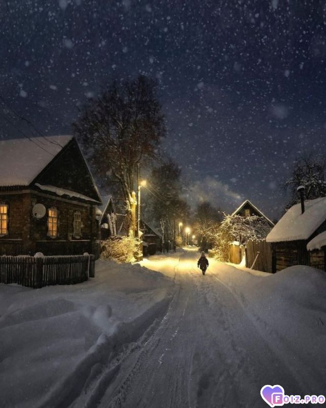 -Вечерний-Снег-