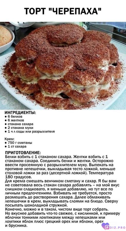 -Торт-Черепаха-