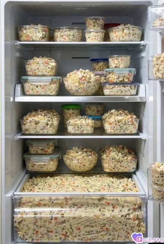 Много оливье