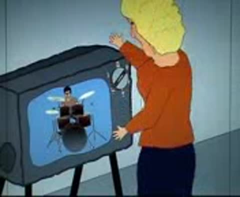 Аркадий Северный_Девушка_в_платье_из_ситца