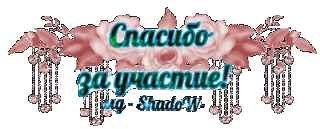 Спасибо за участие