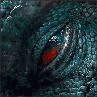 Моргающий-глаз-динозавра