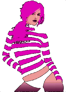 Девушканеонc