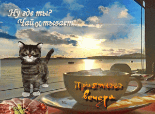 Где ты чай остывает