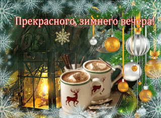Прекрасногозимнеговечера