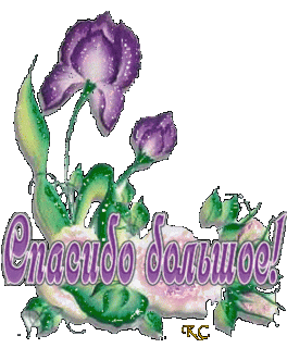 Большое спасибо