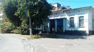 10 сент 2023 года-Вид на городской Планетарий со стороны областной библиотеки