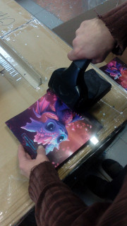 8 декабря 2023 года На работе с дыроколом