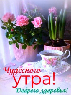 Чудесного утра