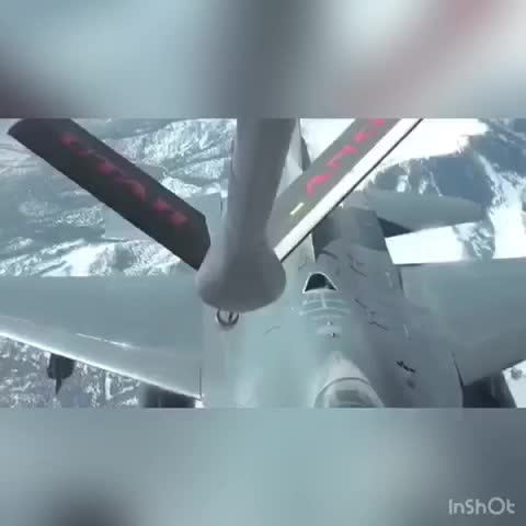 Заправка самолета