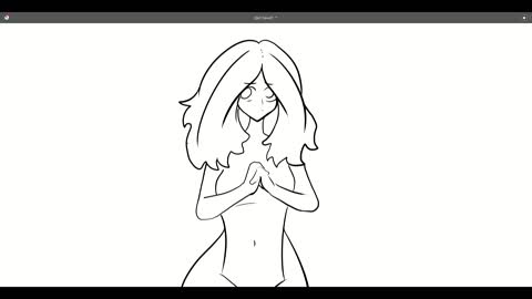 Рисую девушку-Ангела