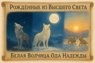 Белая волчица