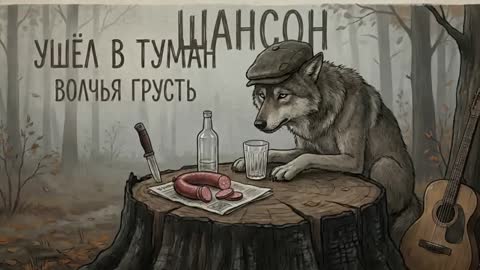 ВОЛЧЬЯ_ГРУСТЬ_Исповедь_Шансон_Песня_про_Волка-одиночку