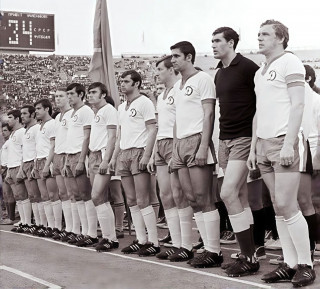 Футболисты ДК в 1972 году