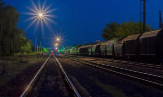 -Вечер-Фонари-