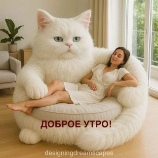 -Кошка-Кресло-