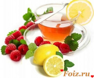 чай с лимоном