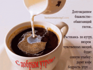 Утро кофе