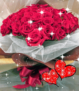 букет роз анимация